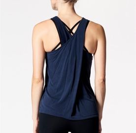 2018 professional breathable athletic wear women yoga tank tops